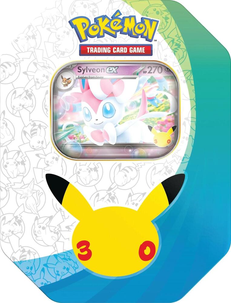 Pokémon 30th Celebration EX Tin Sylveon