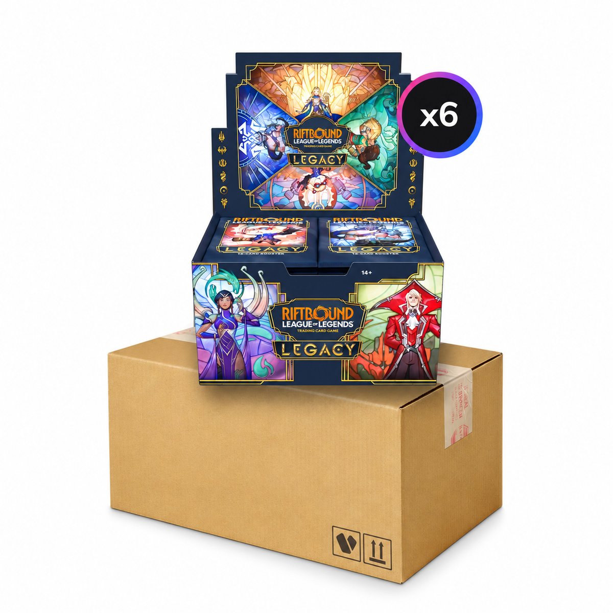 Riftbound: League of Legends TCG - Set 06 - Legacy - Display Case (6x Booster Boxes)