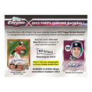 2023 Topps Chrome Baseball Jumbo 8 Box Case