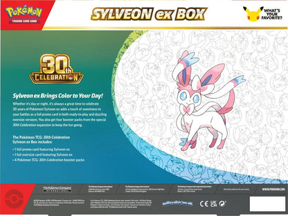 Pokémon 30th Celebration Sylveon ex Box - ME: 30th Celebration