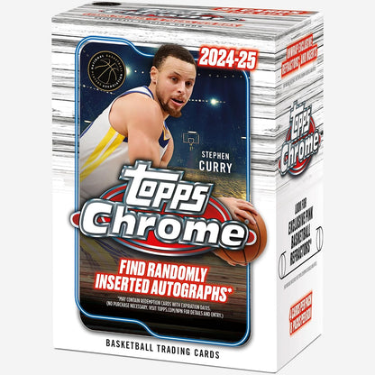 2024-25 Topps Chrome NBA Basketball - Factory Sealed - Value Box