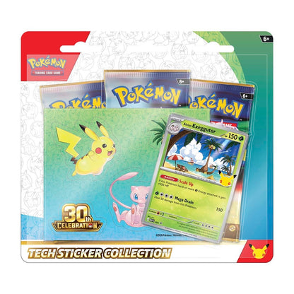 Pokémon 30th Celebration Tech Sticker Collection (Alolan Exeggutor)