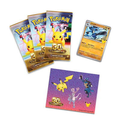Pokémon 30th Celebration Tech Sticker Collection (Lucario)