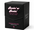 Bussin' Or Bustin' – Premium Deck Box Midnight Black