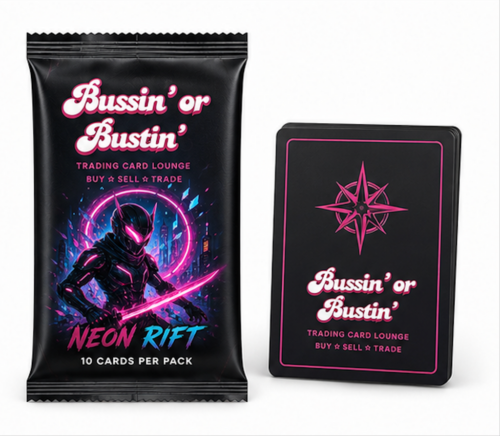 Bussin' Or Bustin' – Neon Rift Booster Box – 24 Packs