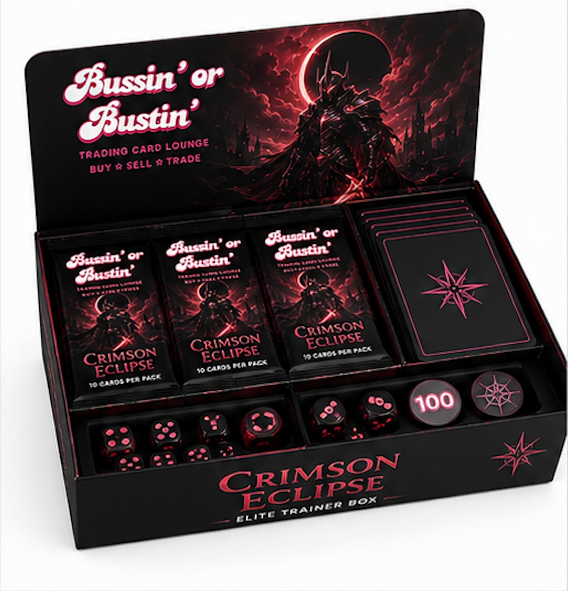 Bussin' Or Bustin' – Crimson Eclipse Elite Trainer Box