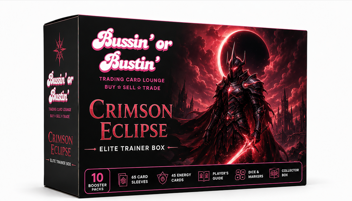 Bussin' Or Bustin' – Crimson Eclipse Elite Trainer Box