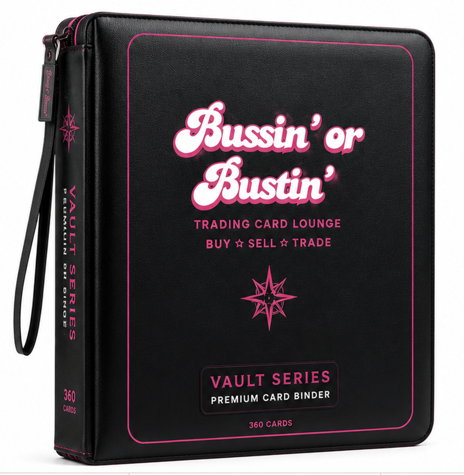 Bussin' Or Bustin' – Vault Series Premium Card Binder – 360 Cards