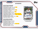 2021 Bowman Chrome Baseball Hobby Box