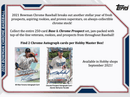 2021 Bowman Chrome Baseball Hobby Box