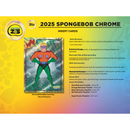 2025 Topps Chrome Spongebob 25th Anniversary Hobby Box