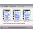 2025 Leaf Bronx Legacy Baseball Hobby Box