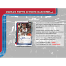 2025/26 Topps Chrome Basketball Jumbo 8 Box Case