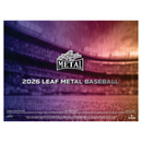 2026 Leaf Metal Baseball Hobby Jumbo Box
