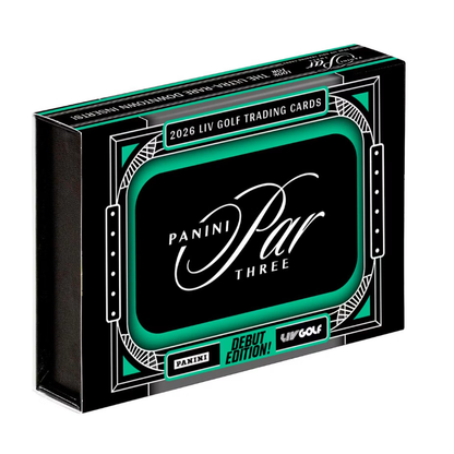 2026 Panini Par Three LIV Golf Hobby 10 Box Case