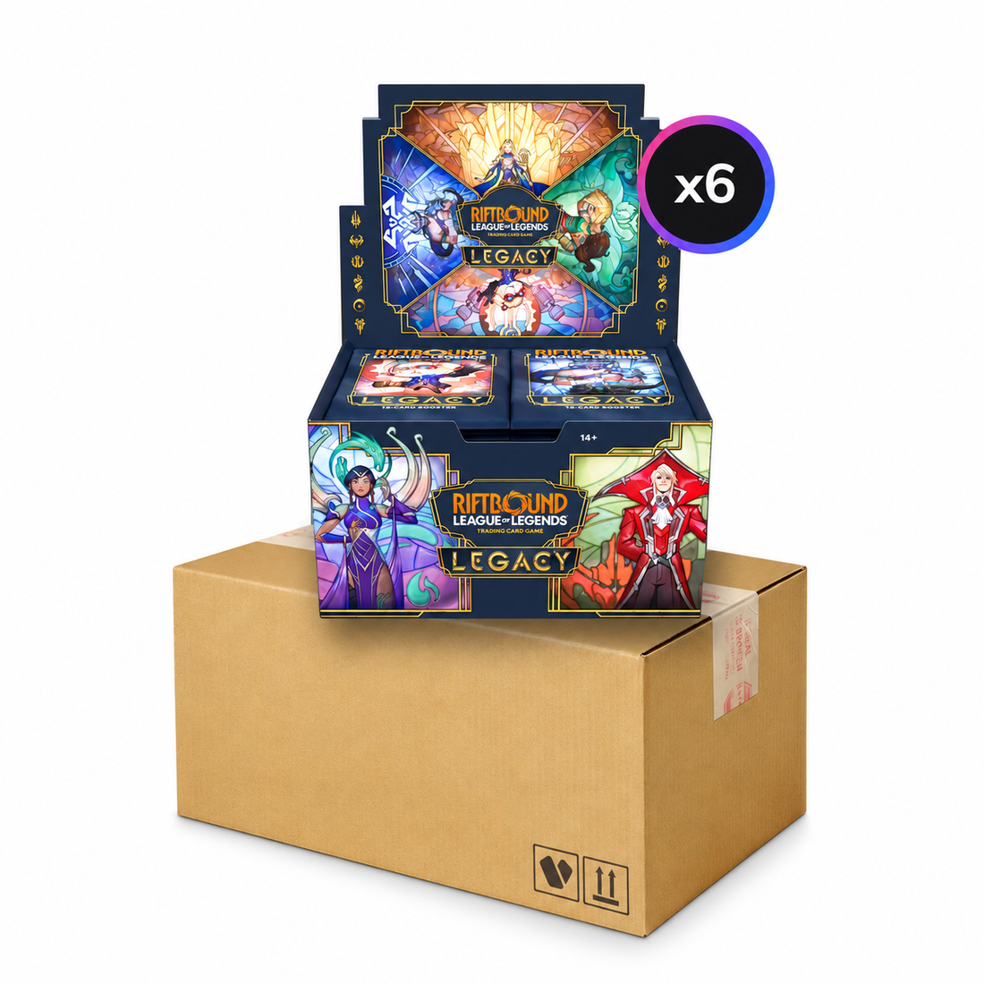 Riftbound: League of Legends TCG - Set 06 - Legacy - Display Case (6x Booster Boxes)